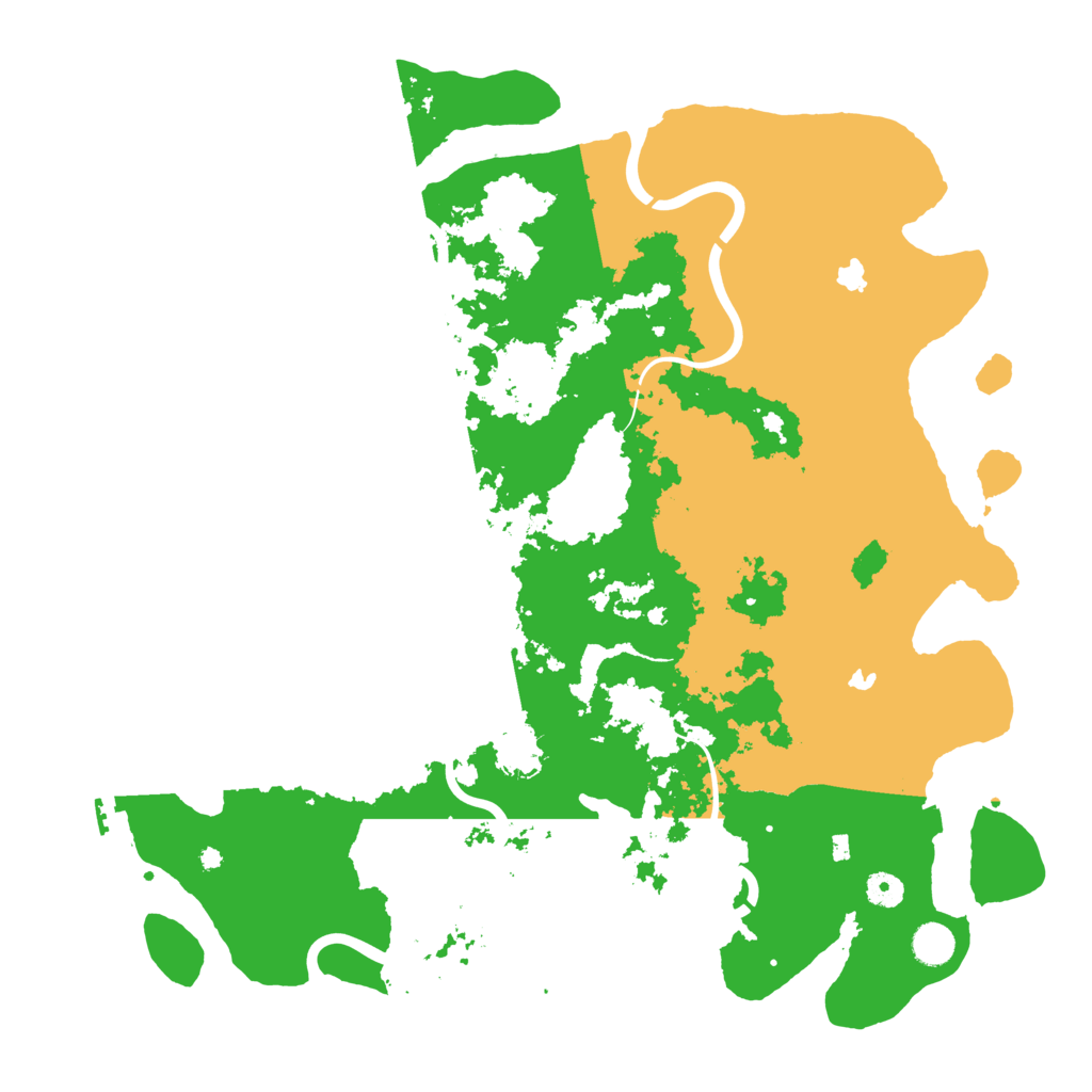 Biome Rust Map: Procedural Map, Size: 4500, Seed: 1479455608