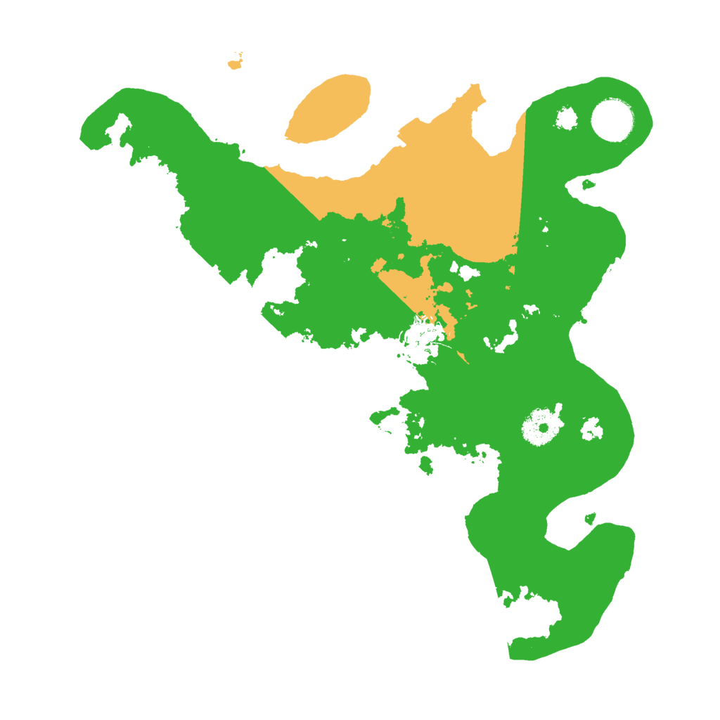 Biome Rust Map: Procedural Map, Size: 3000, Seed: 790889925