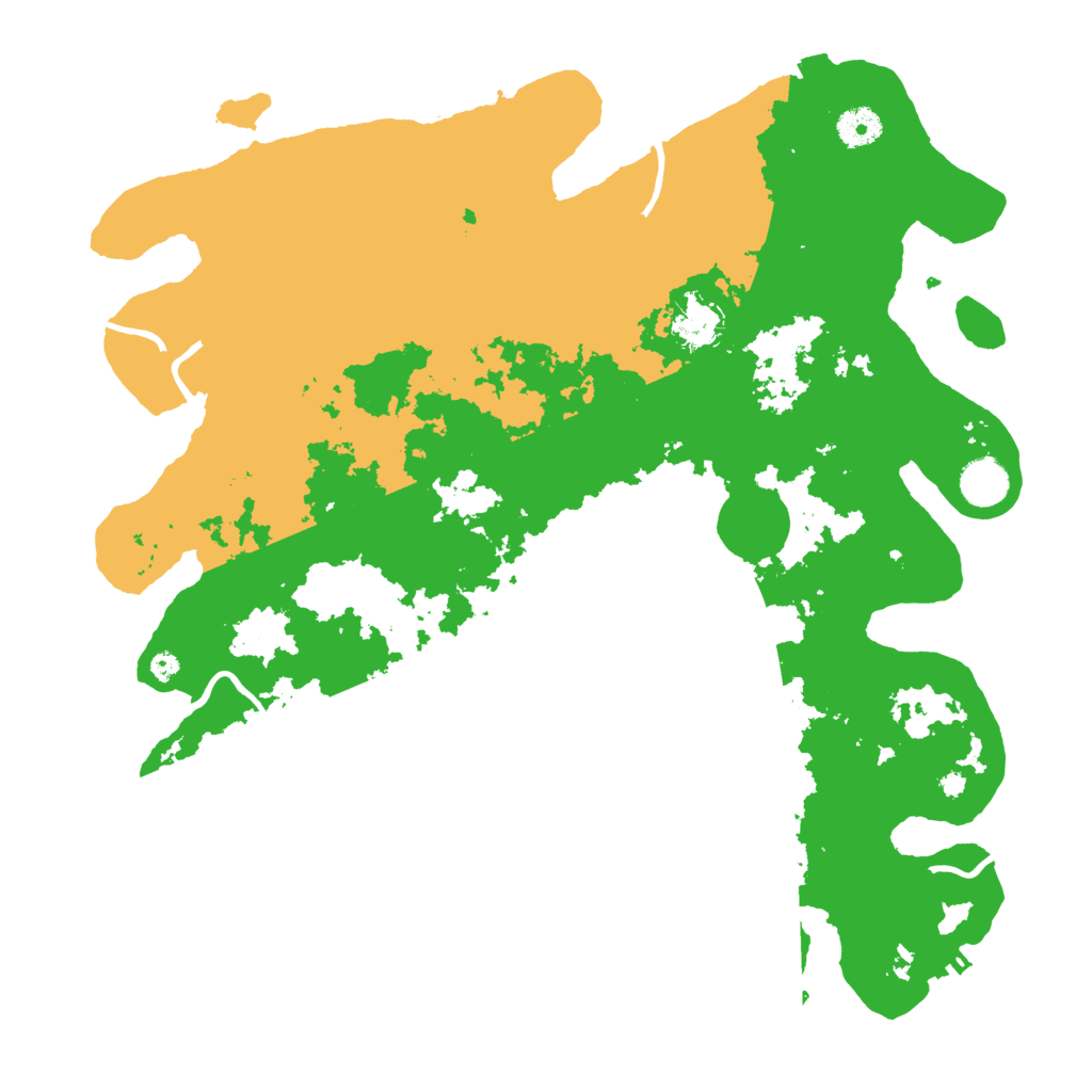 Biome Rust Map: Procedural Map, Size: 4000, Seed: 1310793219