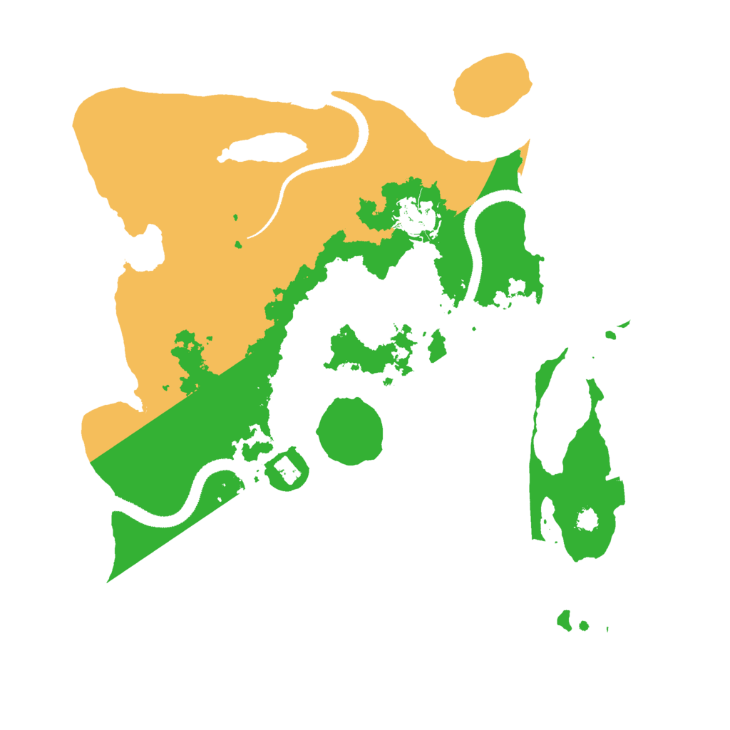 Biome Rust Map: Procedural Map, Size: 3000, Seed: 782862102