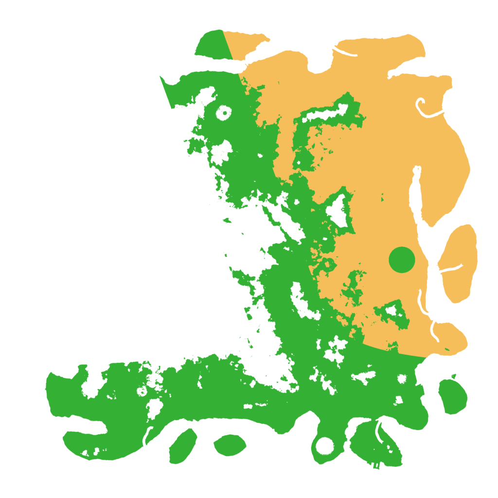Biome Rust Map: Procedural Map, Size: 5000, Seed: 2058326049