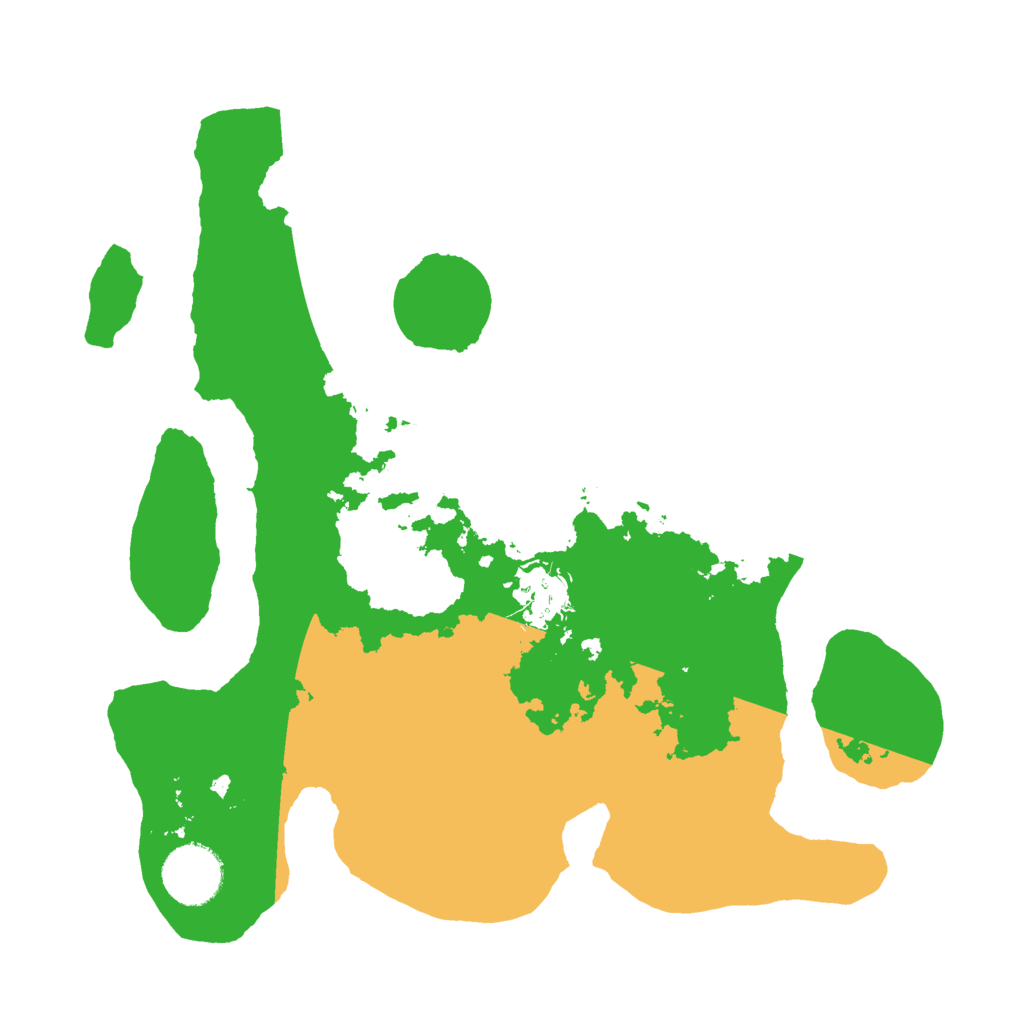 Biome Rust Map: Barren, Size: 3000, Seed: 5762980