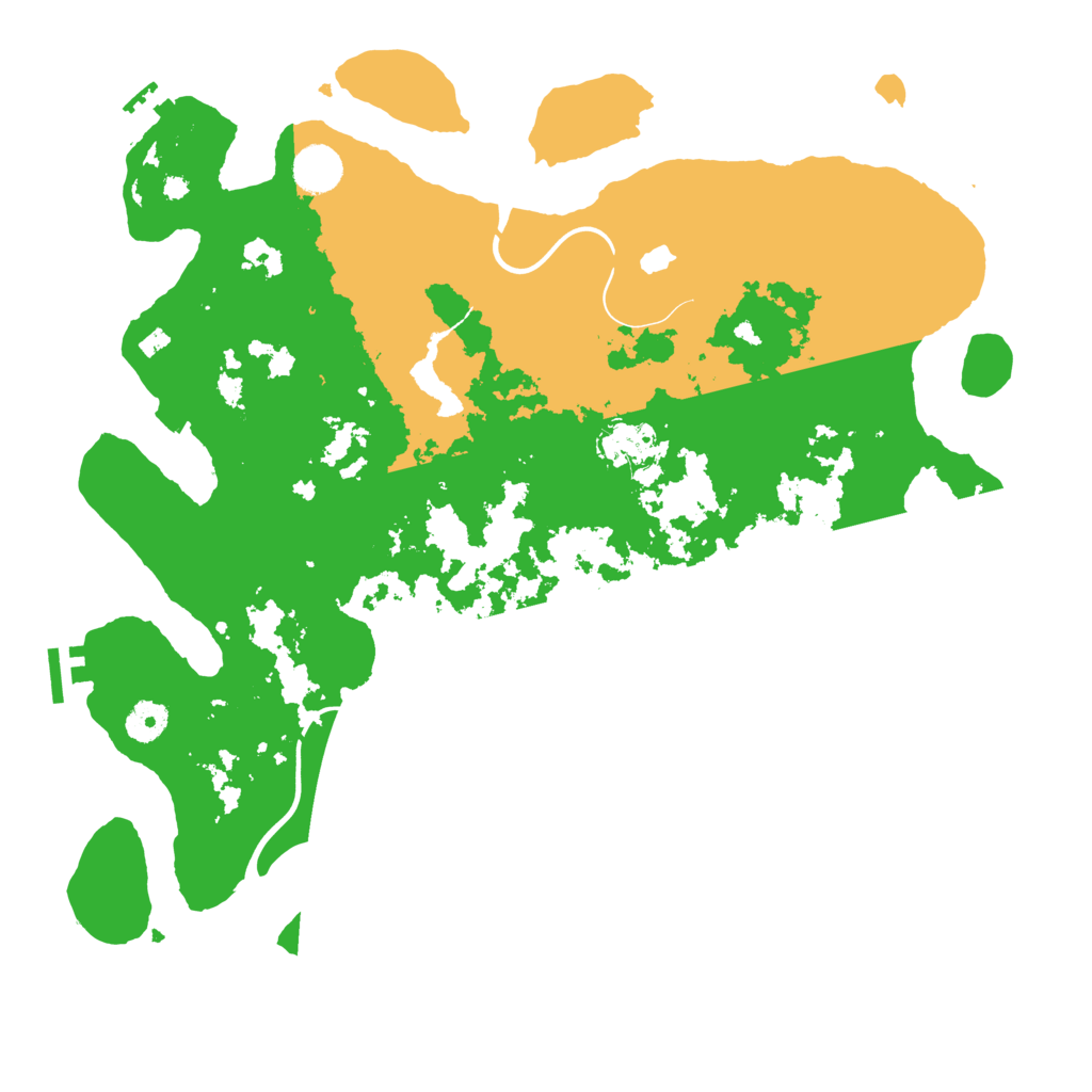 Biome Rust Map: Procedural Map, Size: 4000, Seed: 128092351