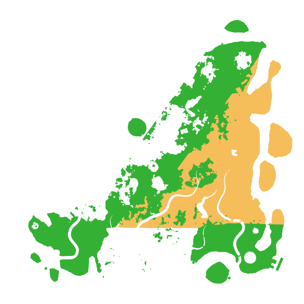 Biome Rust Map: Procedural Map, Size: 4500, Seed: 1729824231