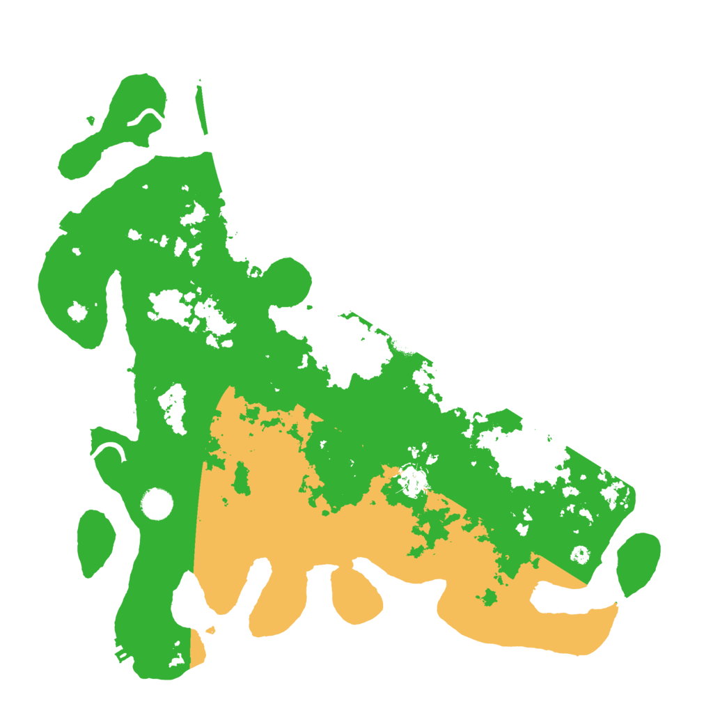 Biome Rust Map: Procedural Map, Size: 4000, Seed: 16448477