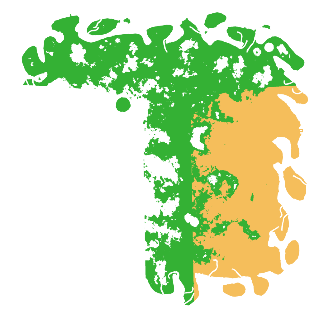 Biome Rust Map: Procedural Map, Size: 6000, Seed: 86753069