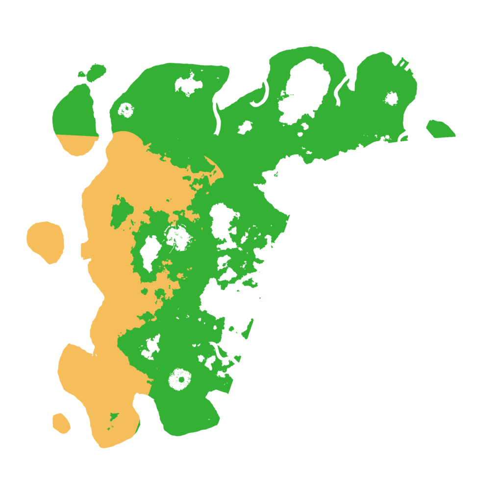 Biome Rust Map: Procedural Map, Size: 3500, Seed: 63645278