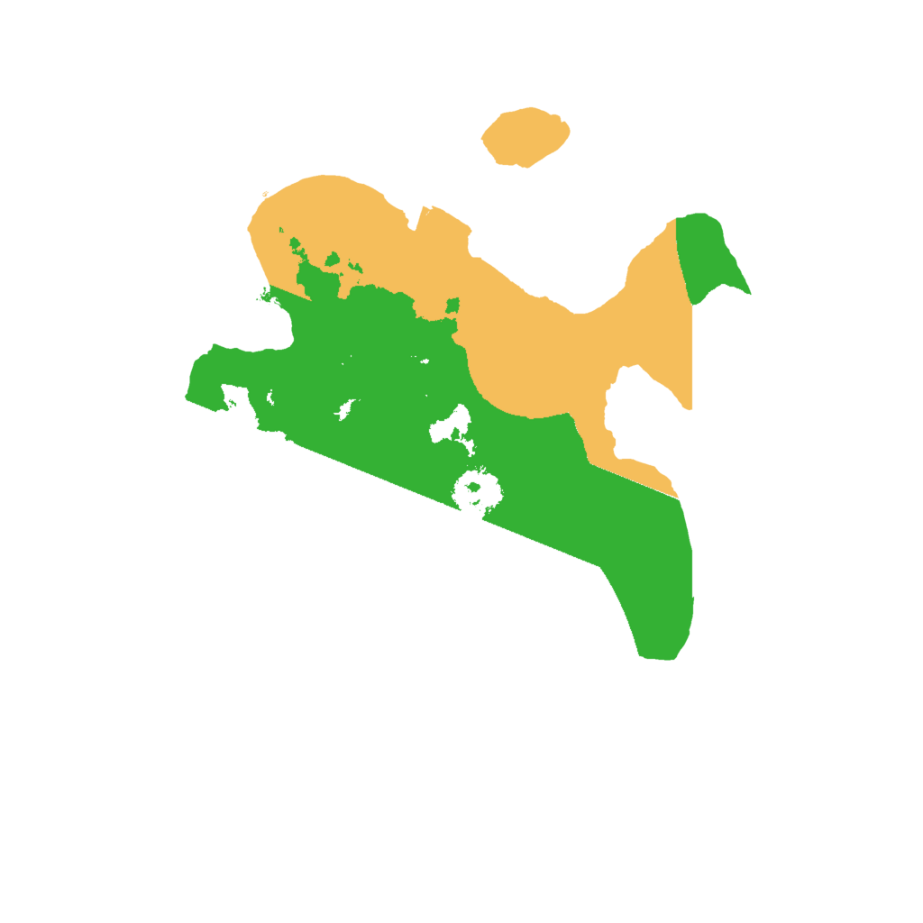 Biome Rust Map: Procedural Map, Size: 2000, Seed: 5929