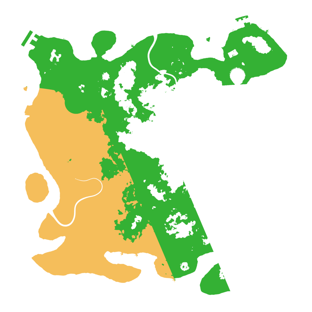 Biome Rust Map: Procedural Map, Size: 3650, Seed: 44648032