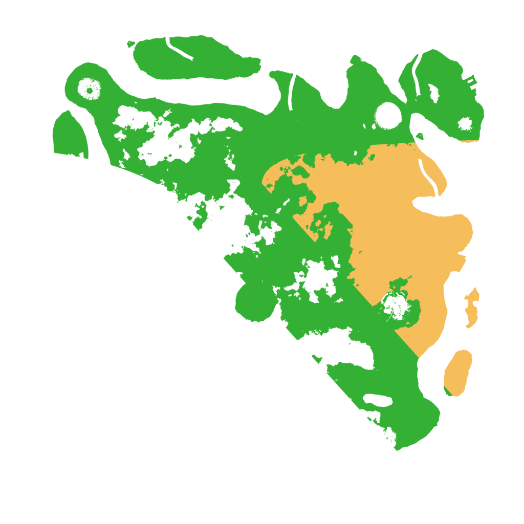 Biome Rust Map: Procedural Map, Size: 3500, Seed: 117572306