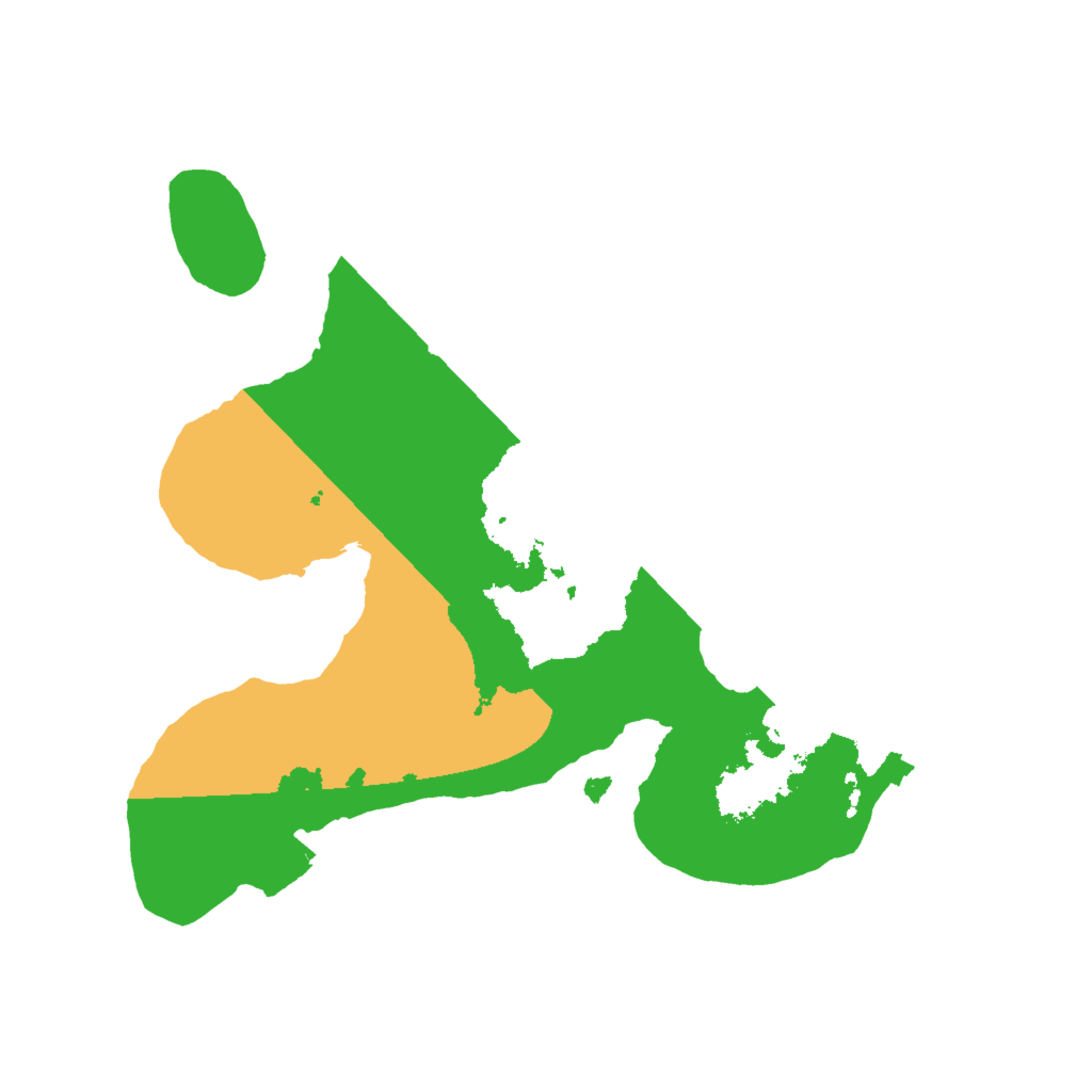 Biome Rust Map: Procedural Map, Size: 2000, Seed: 1579750190