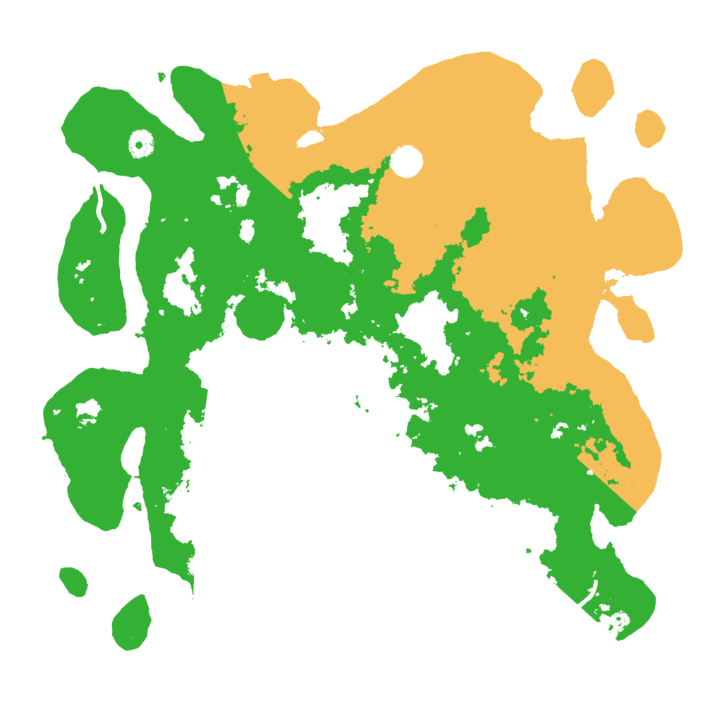 Biome Rust Map: Procedural Map, Size: 4000, Seed: 822739165