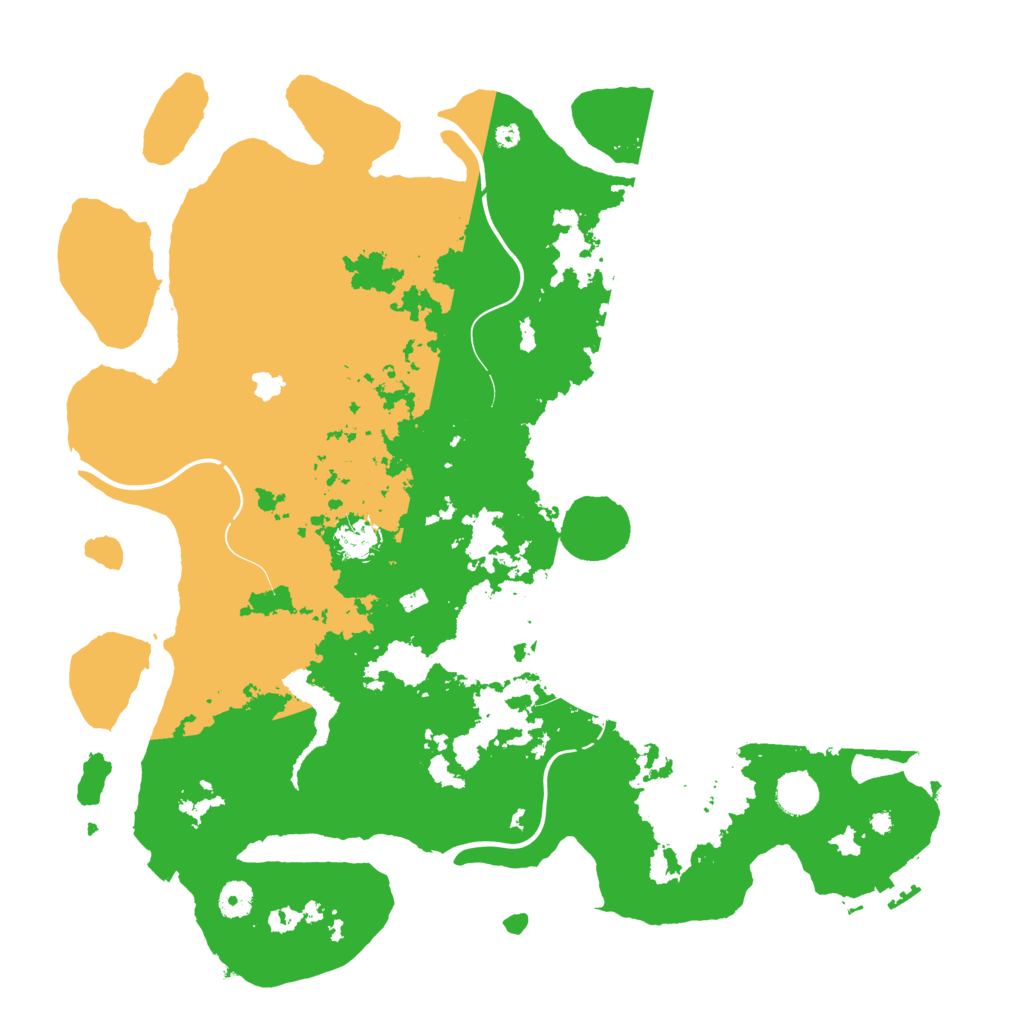Biome Rust Map: Procedural Map, Size: 4250, Seed: 694201408