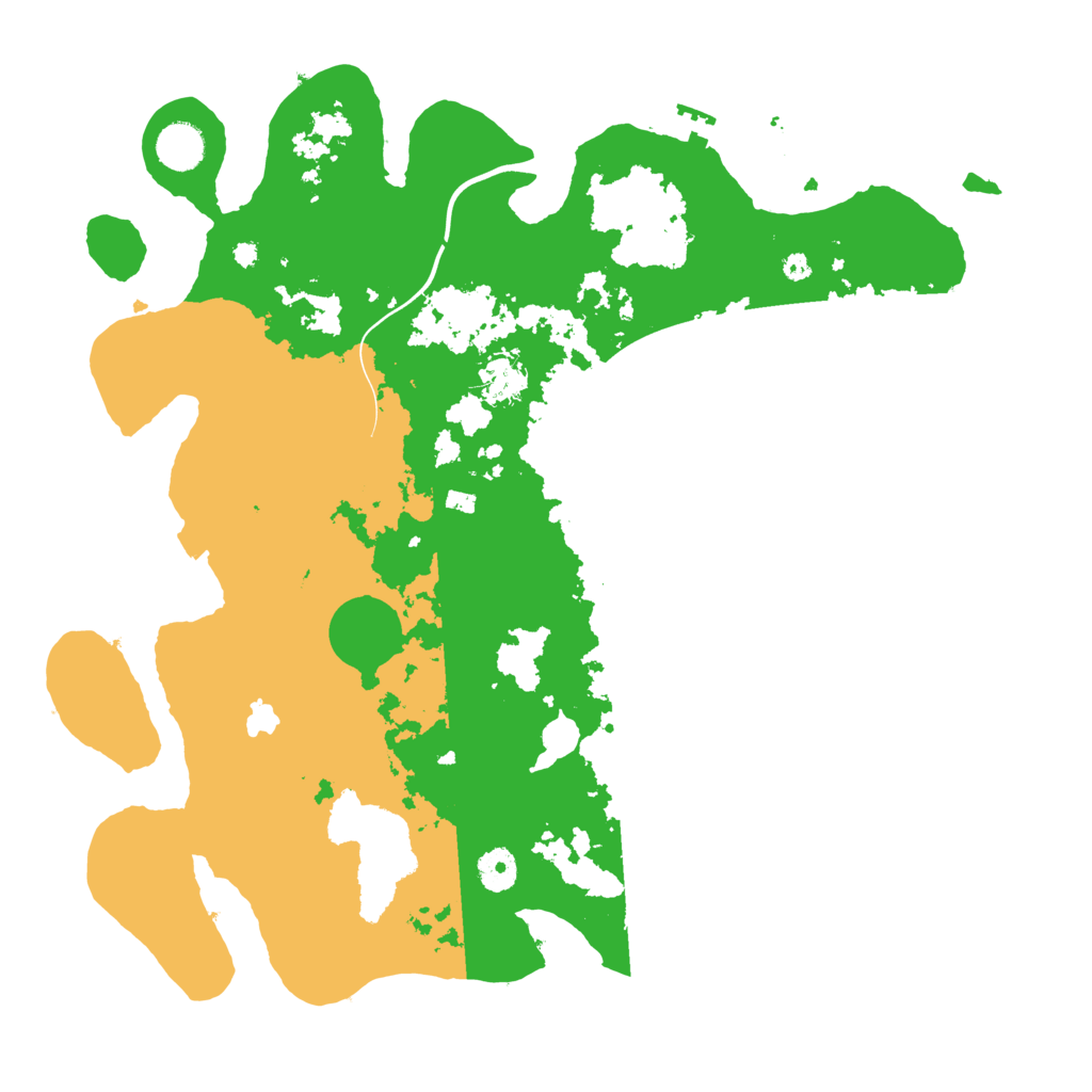 Biome Rust Map: Procedural Map, Size: 4000, Seed: 1214327481