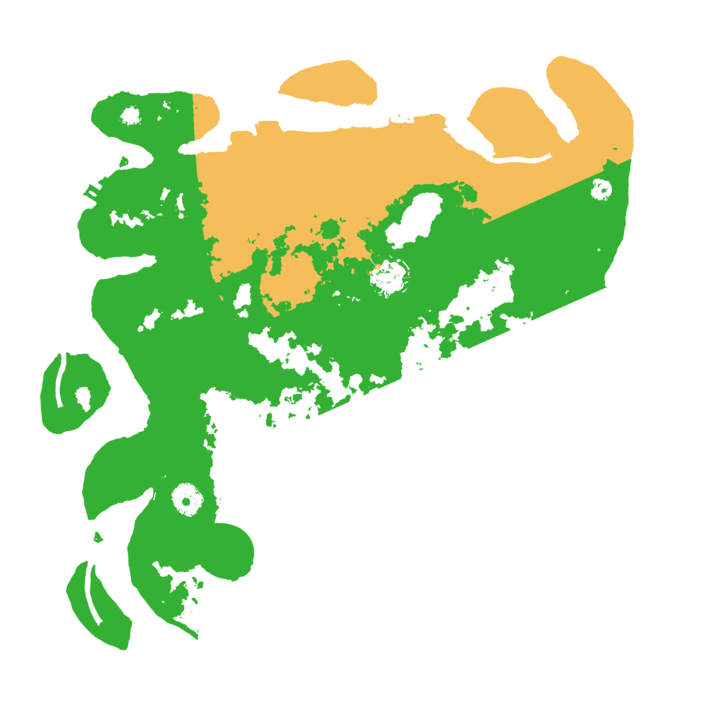 Biome Rust Map: Procedural Map, Size: 3500, Seed: 1926170429