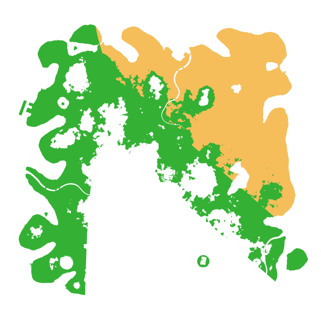 Biome Rust Map: Procedural Map, Size: 4250, Seed: 12249928