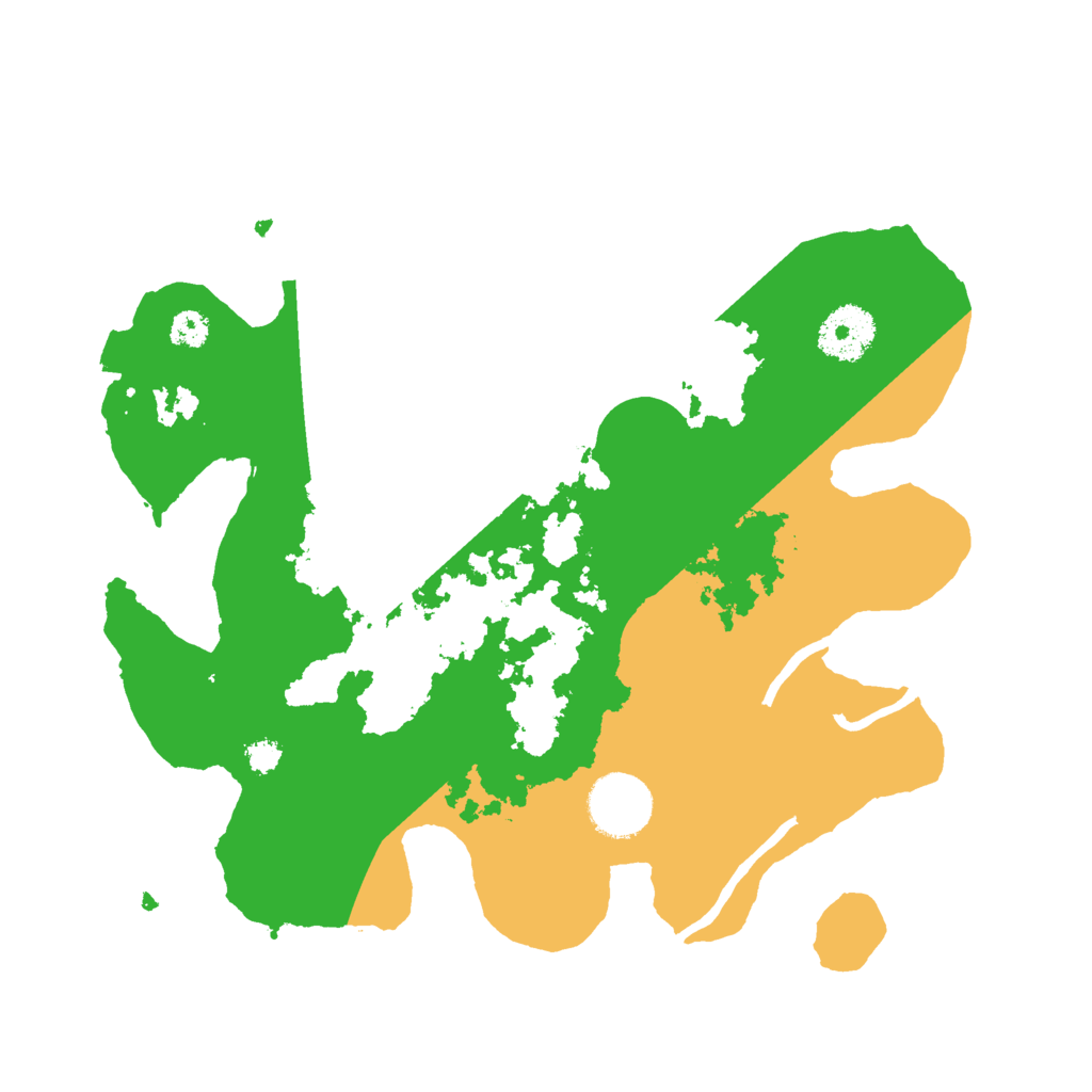 Biome Rust Map: Procedural Map, Size: 3000, Seed: 12366561