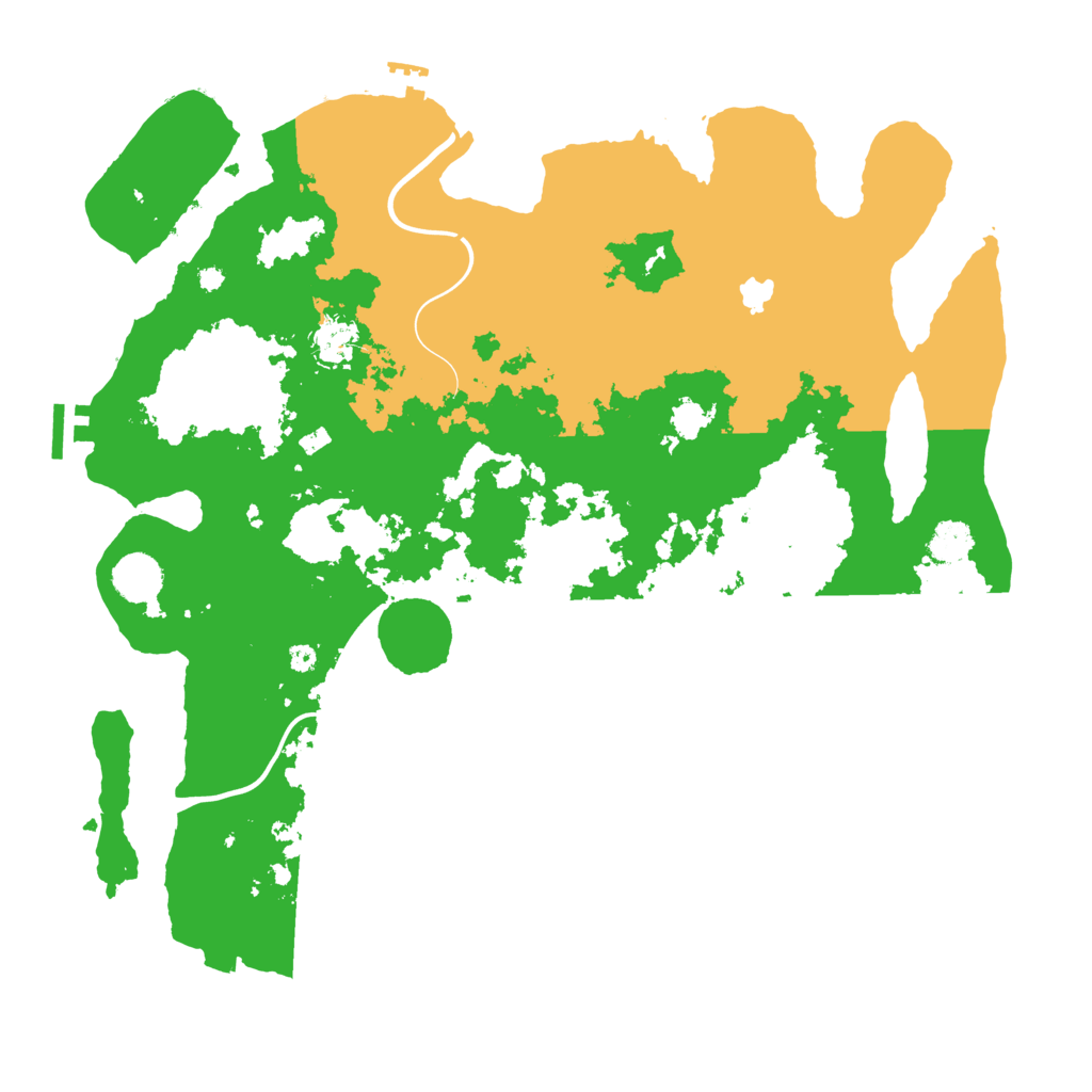 Biome Rust Map: Procedural Map, Size: 4000, Seed: 149146696