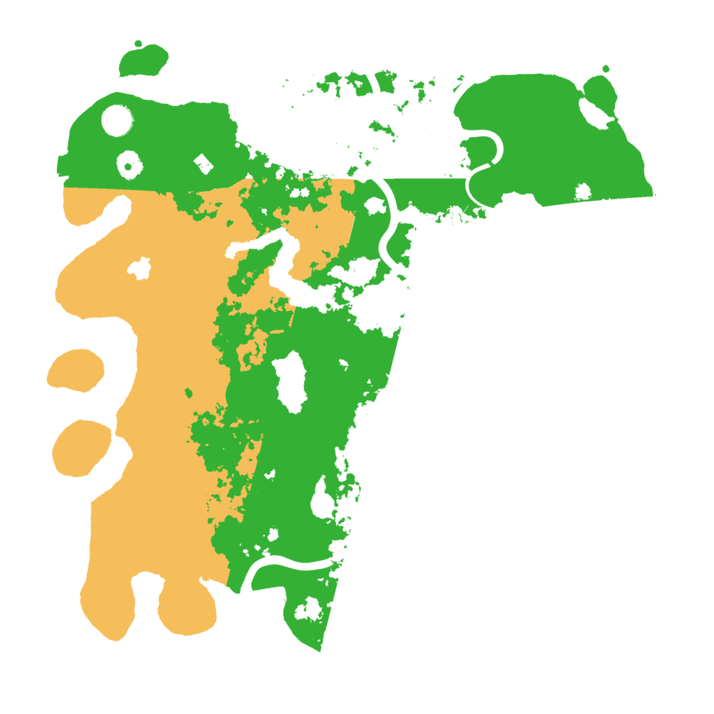 Biome Rust Map: Procedural Map, Size: 4000, Seed: 10193332