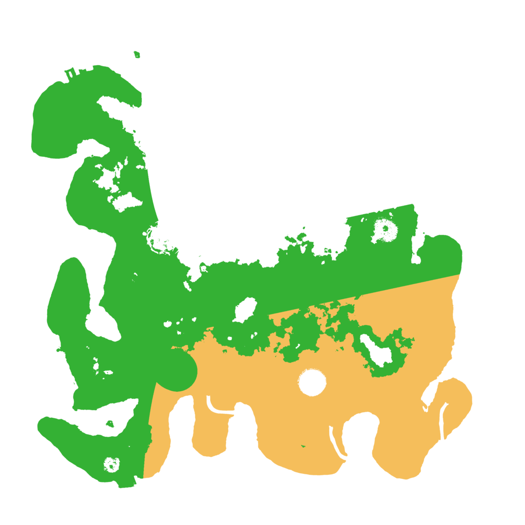 Biome Rust Map: Procedural Map, Size: 3400, Seed: 21929964