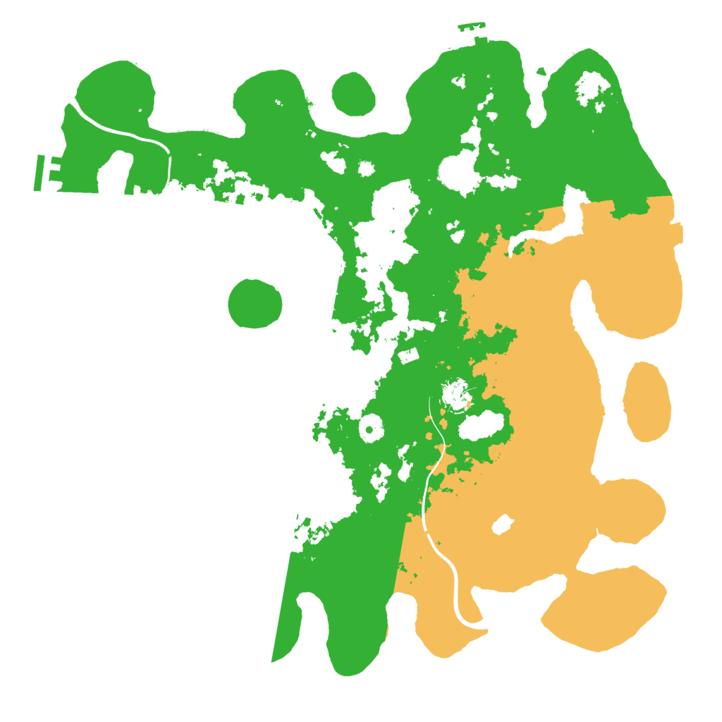 Biome Rust Map: Procedural Map, Size: 4000, Seed: 359808