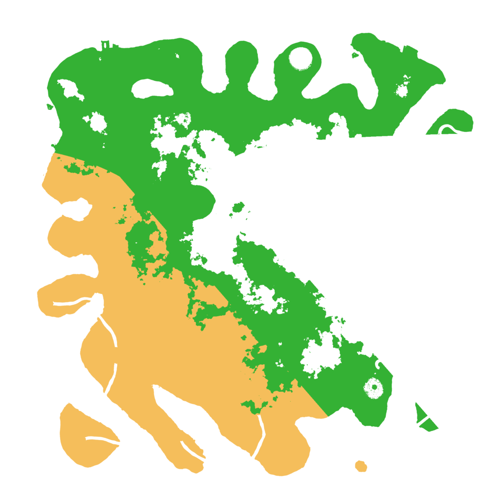 Biome Rust Map: Procedural Map, Size: 3900, Seed: 76976653