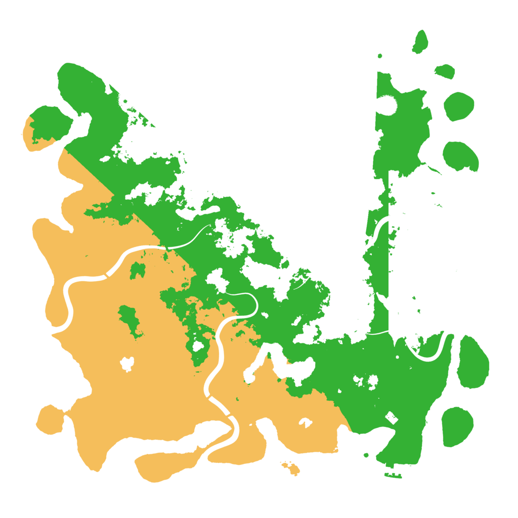 Biome Rust Map: Procedural Map, Size: 4500, Seed: 7928