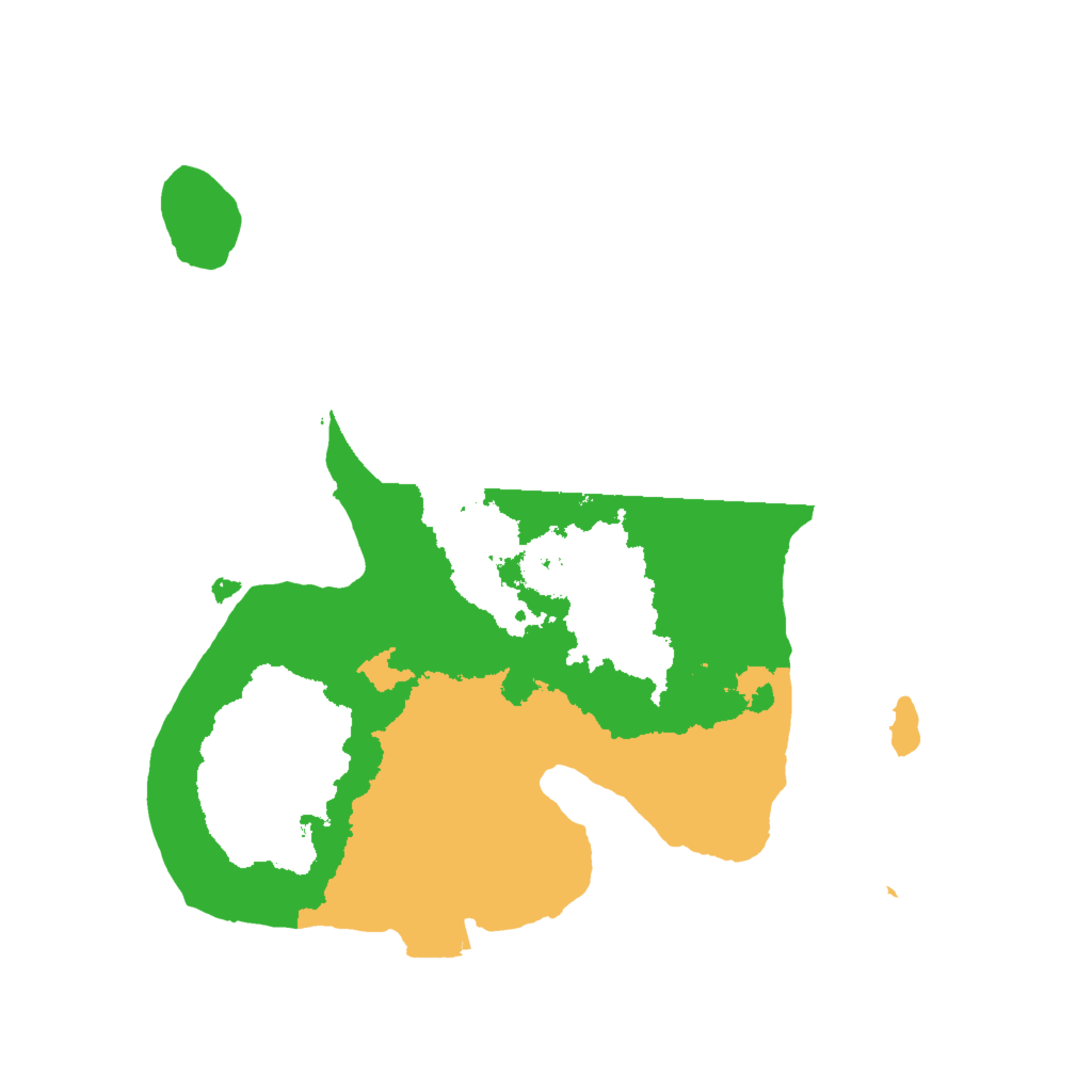 Biome Rust Map: Procedural Map, Size: 2000, Seed: 1252062187