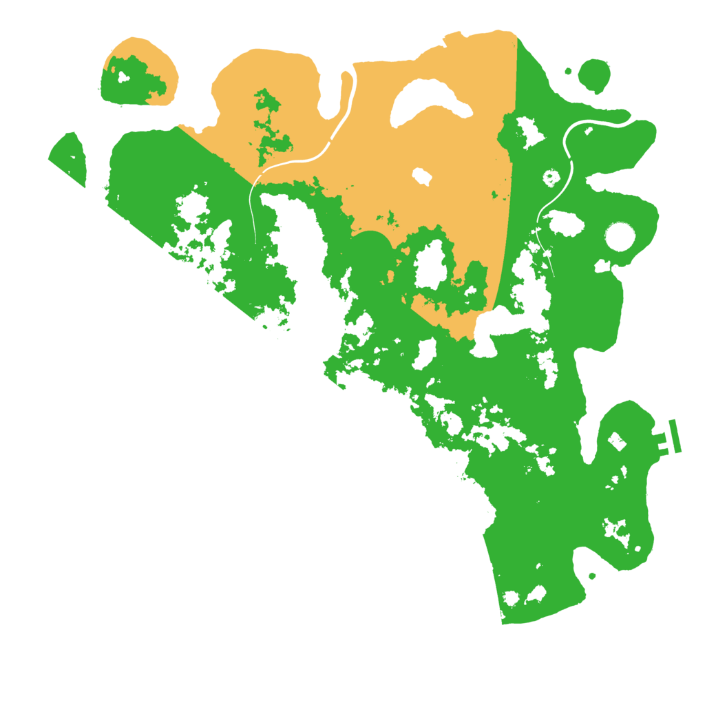 Biome Rust Map: Procedural Map, Size: 4250, Seed: 20709