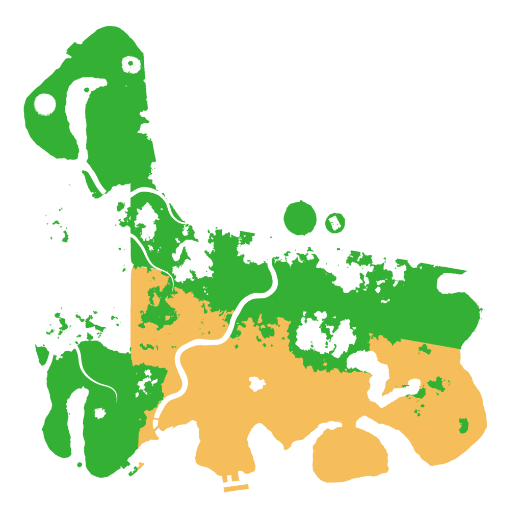 Biome Rust Map: Procedural Map, Size: 4250, Seed: 2065415377