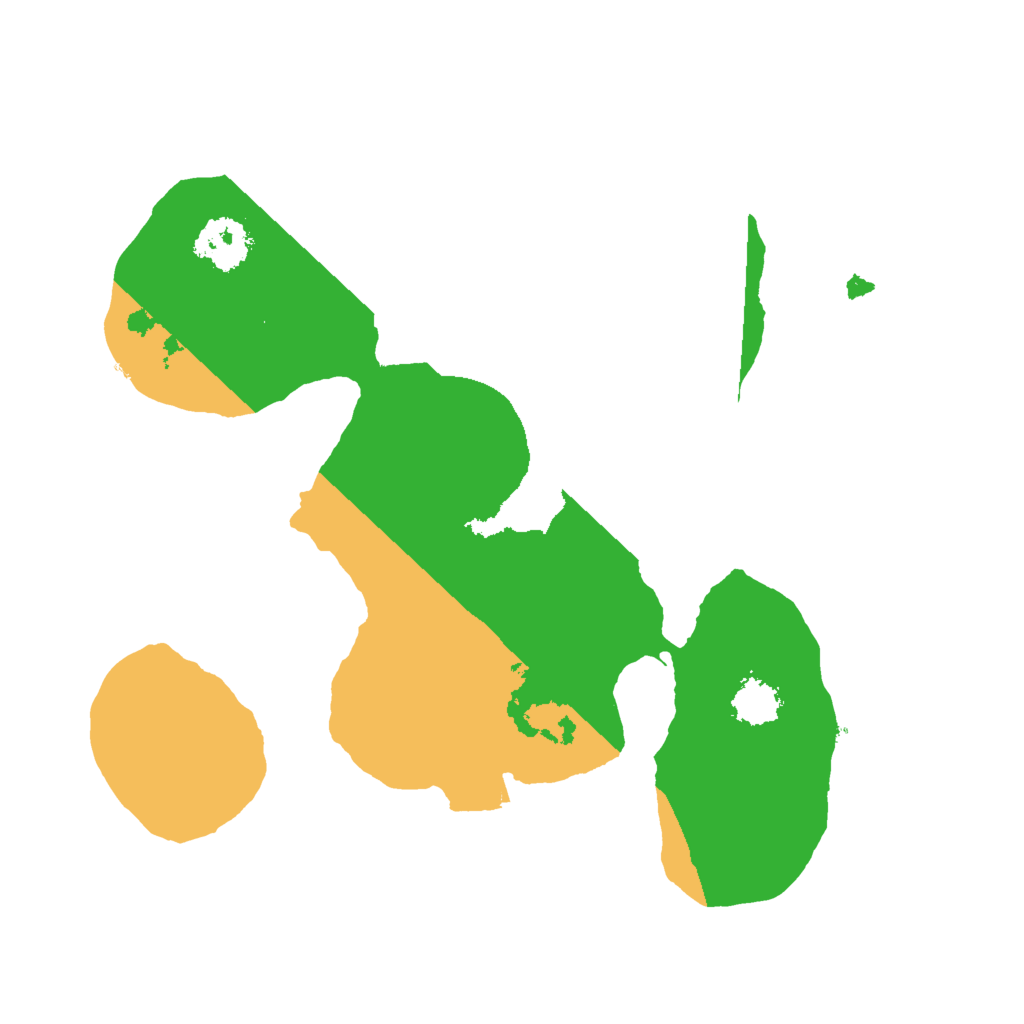 Biome Rust Map: Procedural Map, Size: 2000, Seed: 2828281