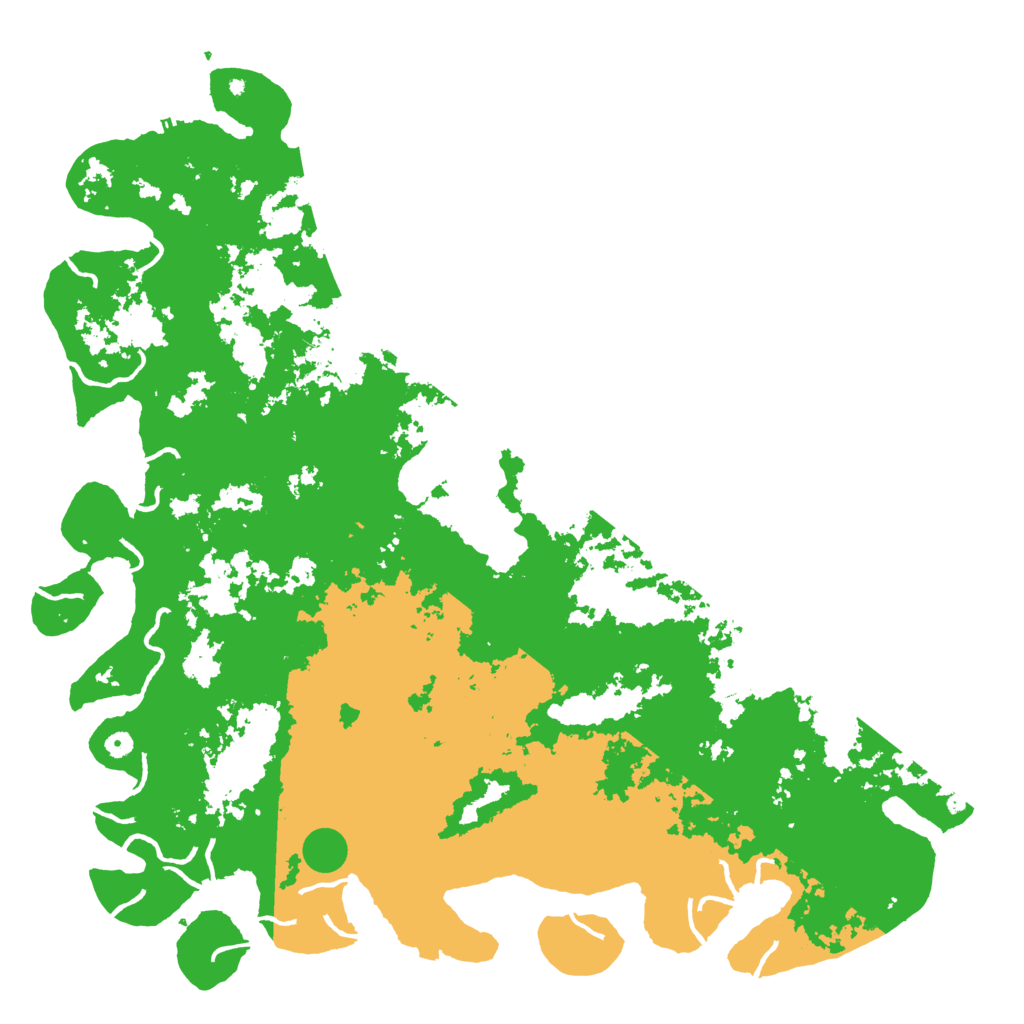 Biome Rust Map: Procedural Map, Size: 6000, Seed: 1507503197
