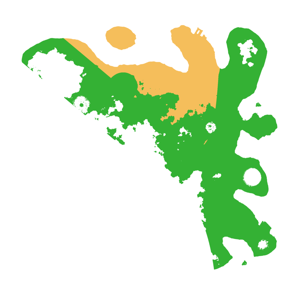 Biome Rust Map: Procedural Map, Size: 3000, Seed: 742679