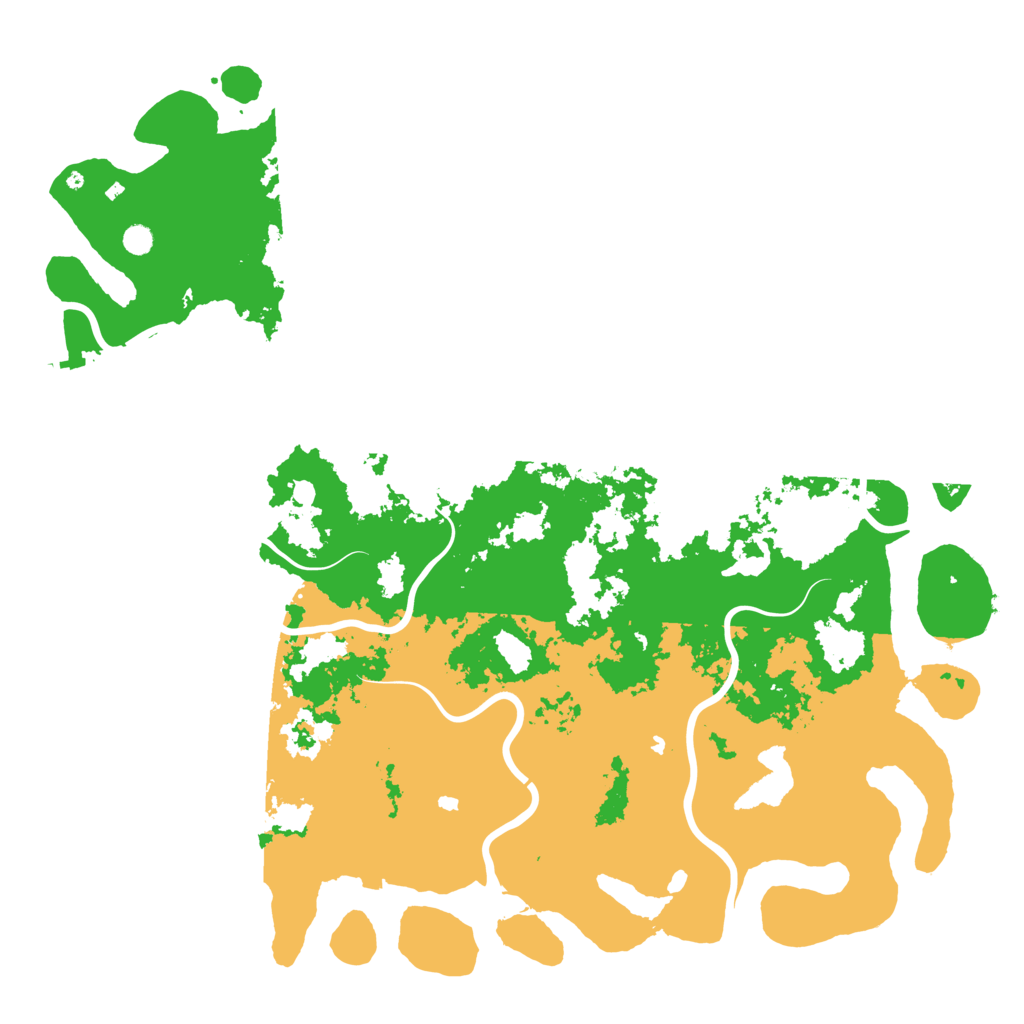Biome Rust Map: Procedural Map, Size: 6000, Seed: 1252062187