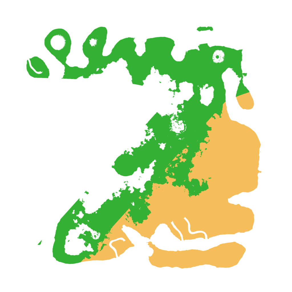 Biome Rust Map: Procedural Map, Size: 3500, Seed: 7092023
