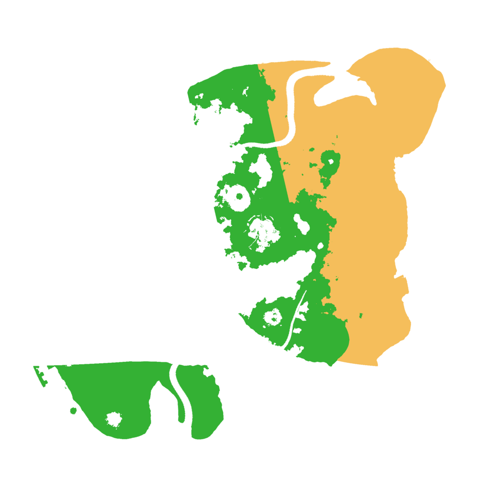 Biome Rust Map: Procedural Map, Size: 3000, Seed: 511533600