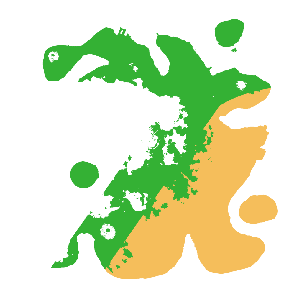 Biome Rust Map: Procedural Map, Size: 3000, Seed: 1619954452