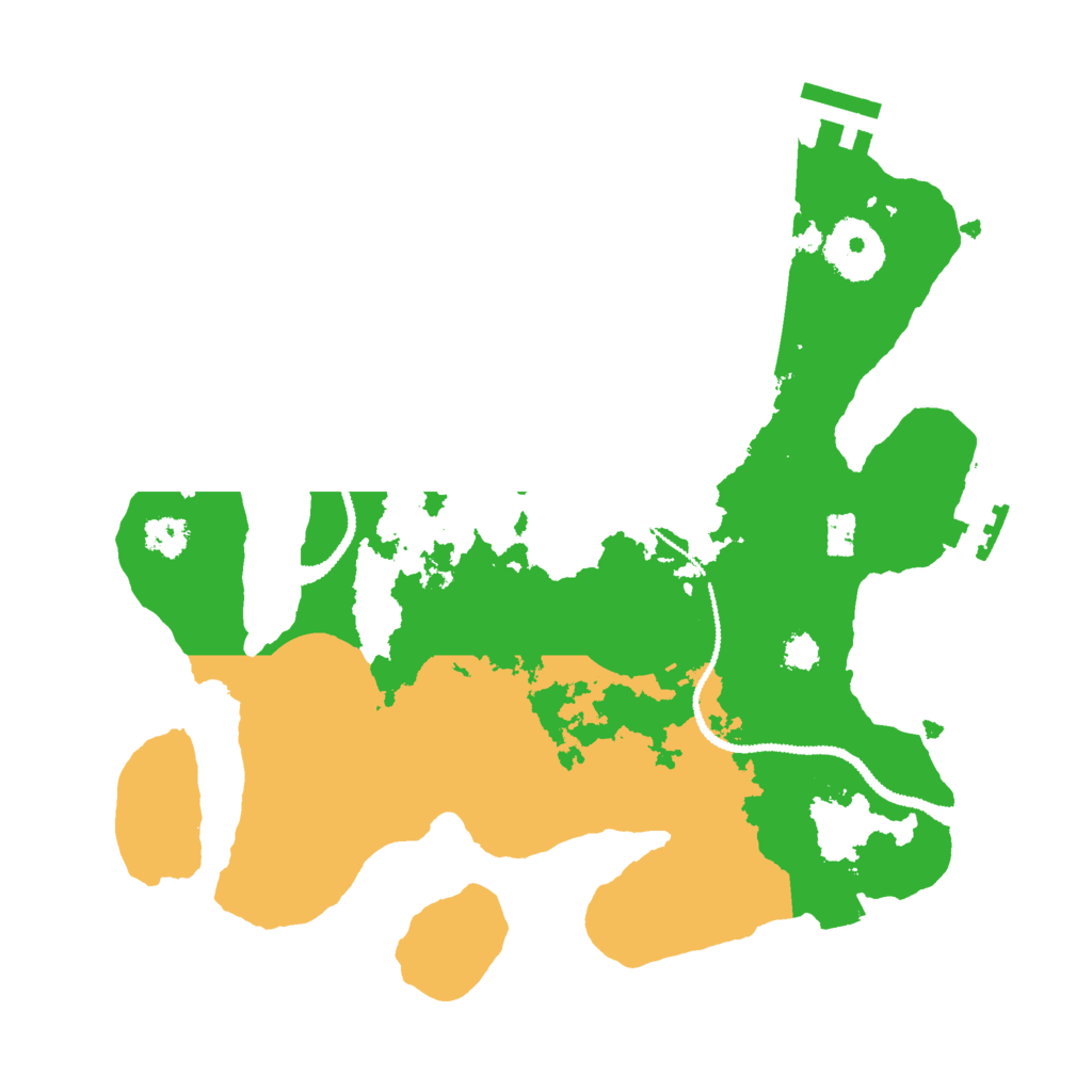 Biome Rust Map: Procedural Map, Size: 2750, Seed: 962033023