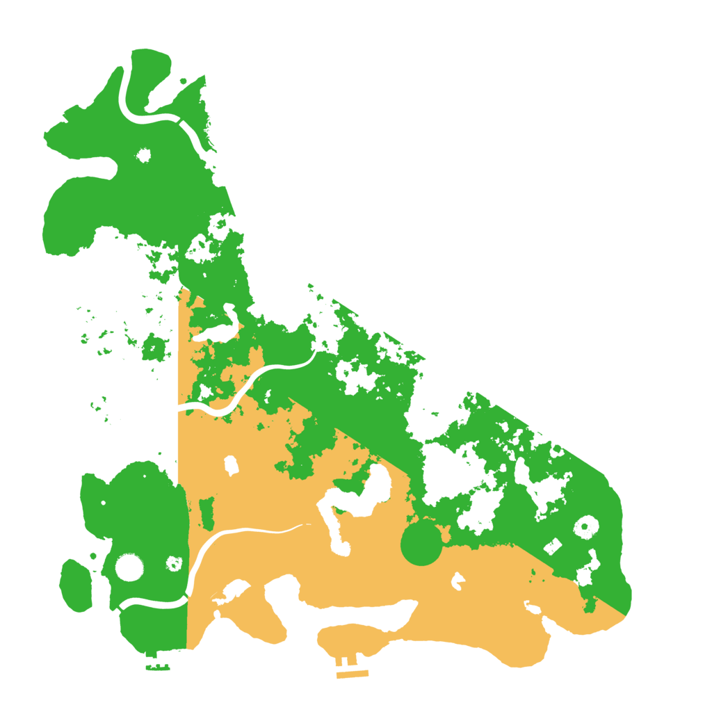 Biome Rust Map: Procedural Map, Size: 4500, Seed: 1943888229