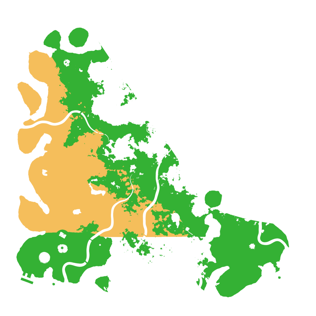 Biome Rust Map: Procedural Map, Size: 5000, Seed: 871703417