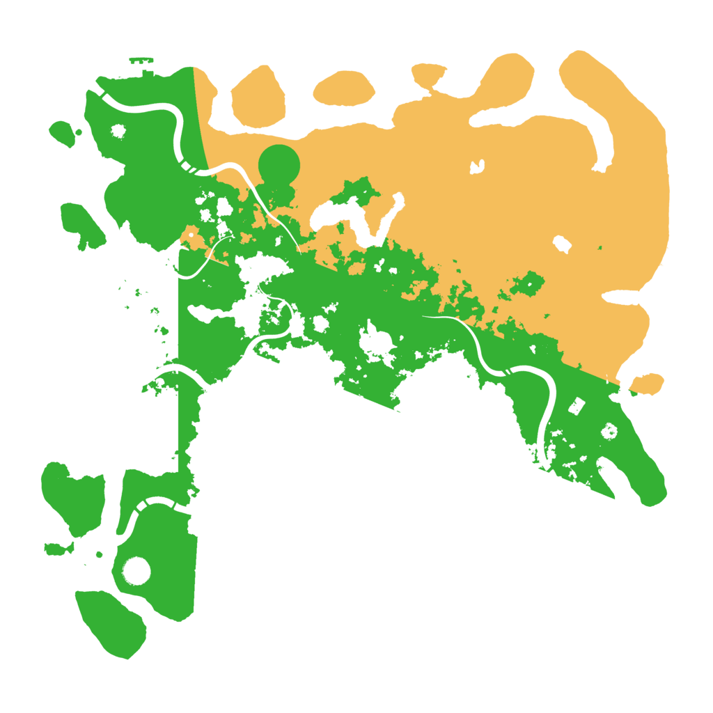 Biome Rust Map: Procedural Map, Size: 4500, Seed: 1477220720