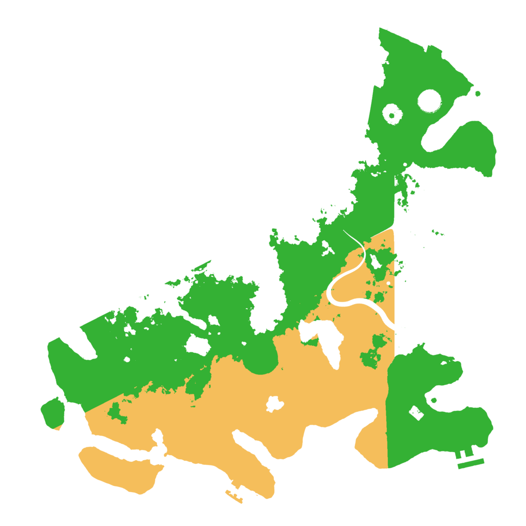 Biome Rust Map: Procedural Map, Size: 4000, Seed: 865