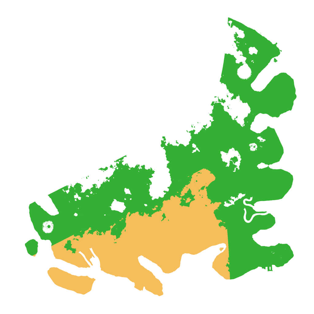 Biome Rust Map: Procedural Map, Size: 4000, Seed: 865