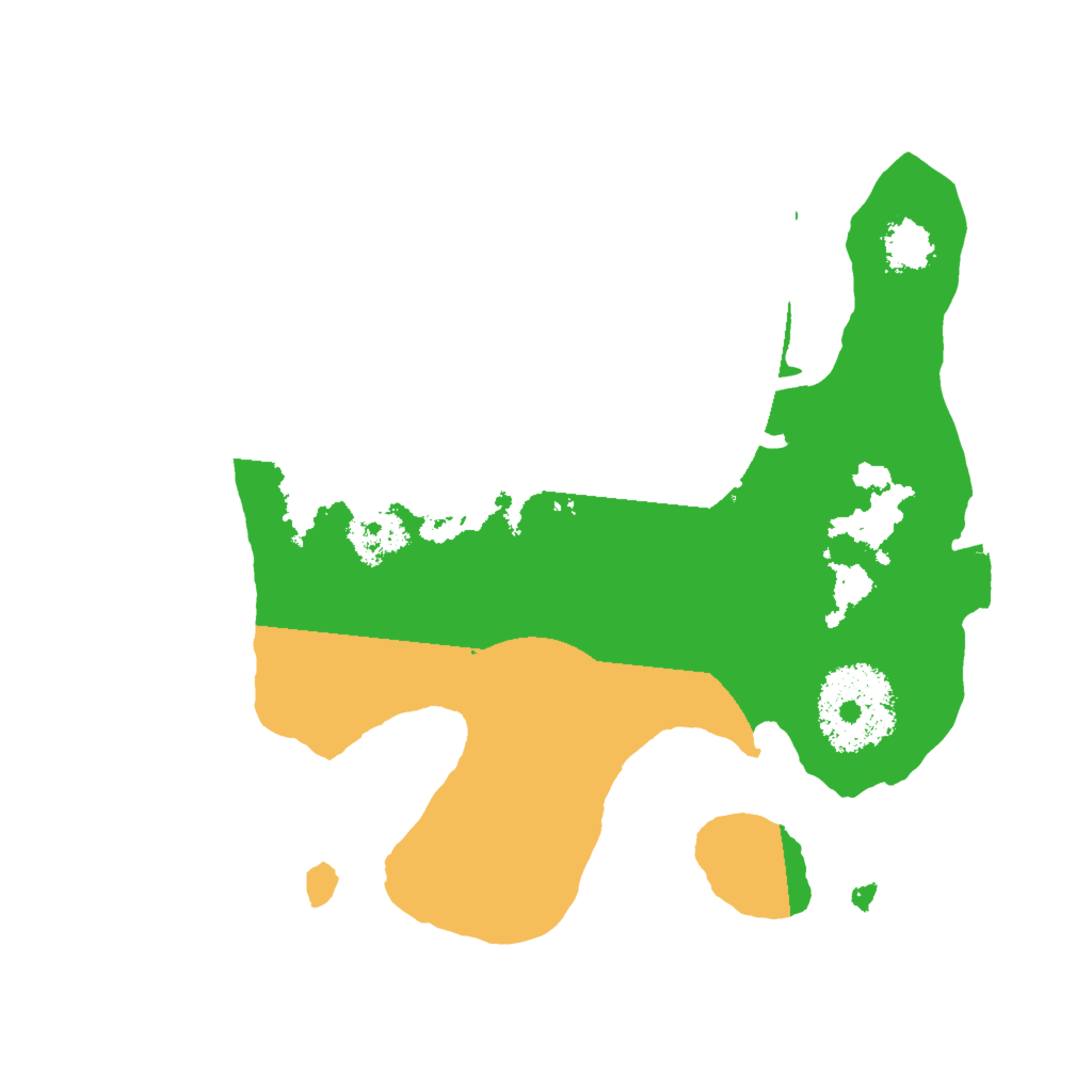 Biome Rust Map: Procedural Map, Size: 2000, Seed: 578160870