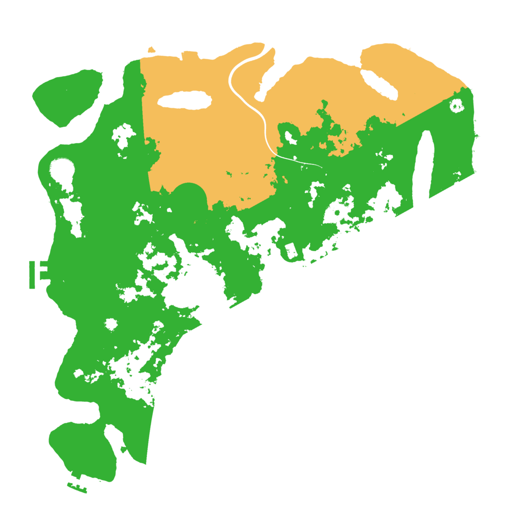 Biome Rust Map: Procedural Map, Size: 3800, Seed: 2022689047