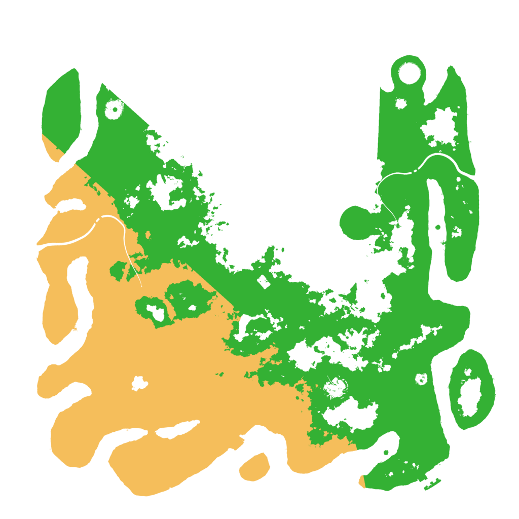 Biome Rust Map: Procedural Map, Size: 4250, Seed: 1446548359