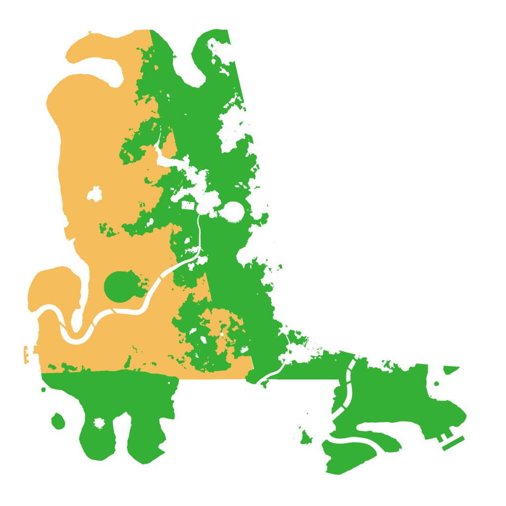 Biome Rust Map: Procedural Map, Size: 4250, Seed: 669292426
