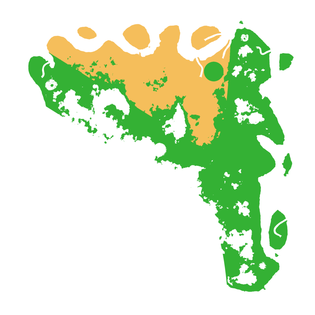 Biome Rust Map: Procedural Map, Size: 4250, Seed: 1040987713