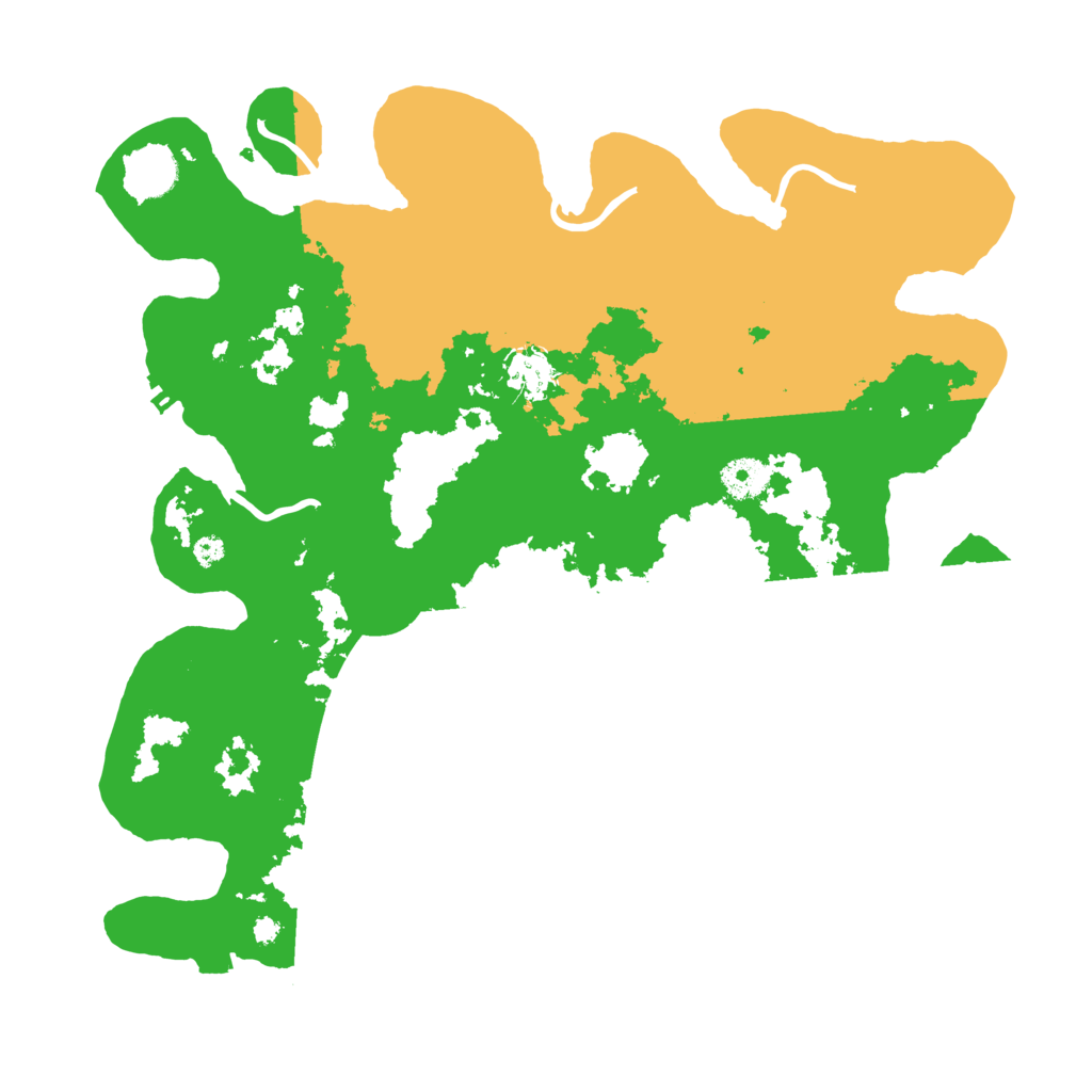 Biome Rust Map: Procedural Map, Size: 3750, Seed: 6204511