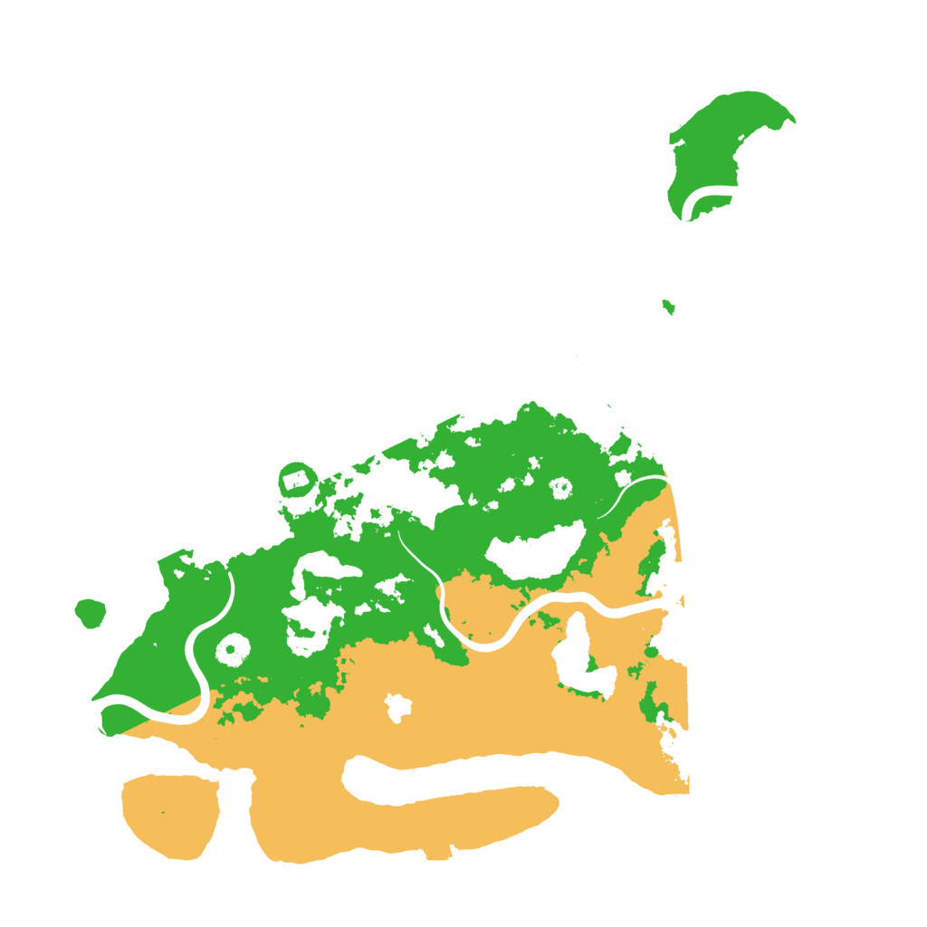 Biome Rust Map: Procedural Map, Size: 4200, Seed: 541943644